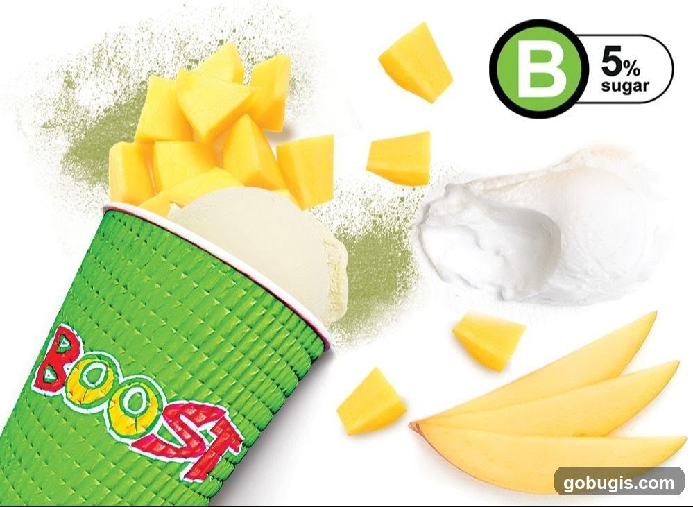 Boost Juice Mango Smoothie