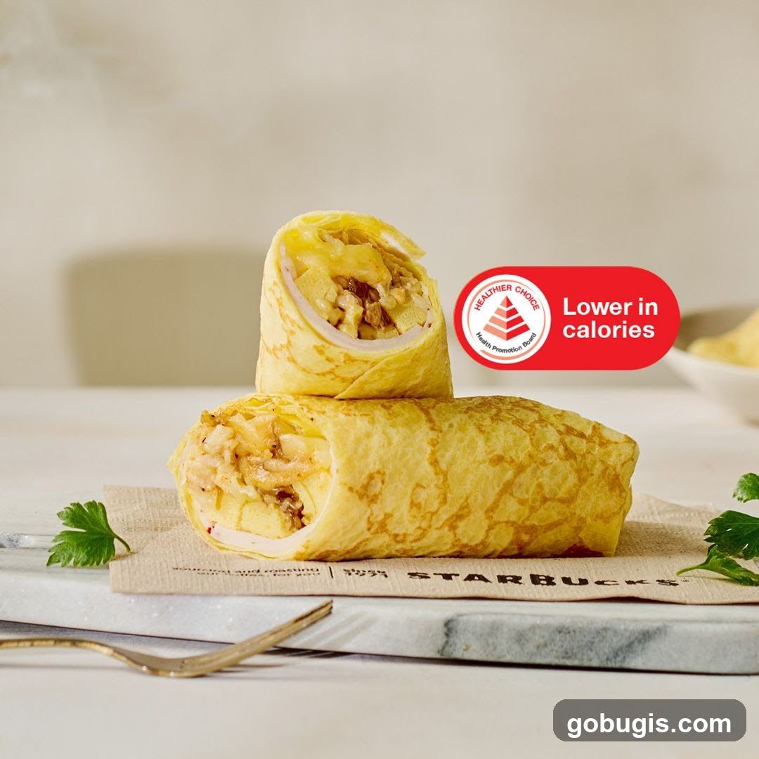 Starbucks Healthier Choice Wrap
