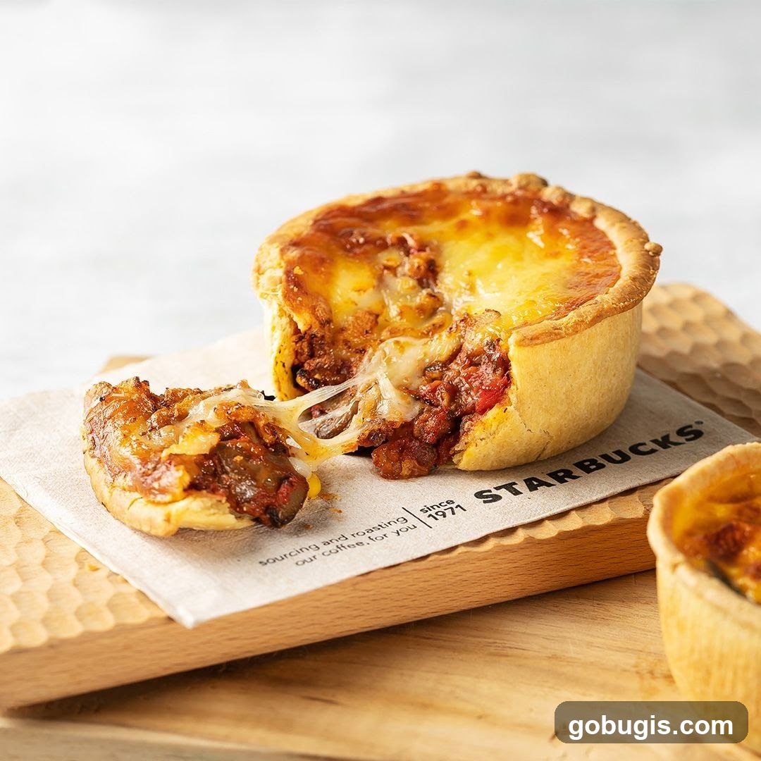 Savory Pie with Melted Cheese