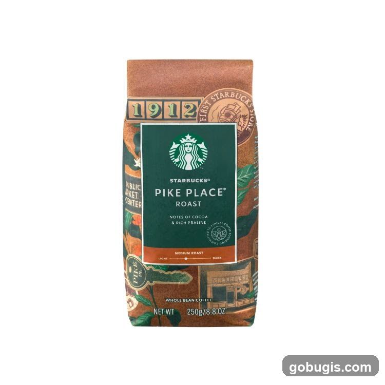 Starbucks Pike Place Roast Coffee Bag