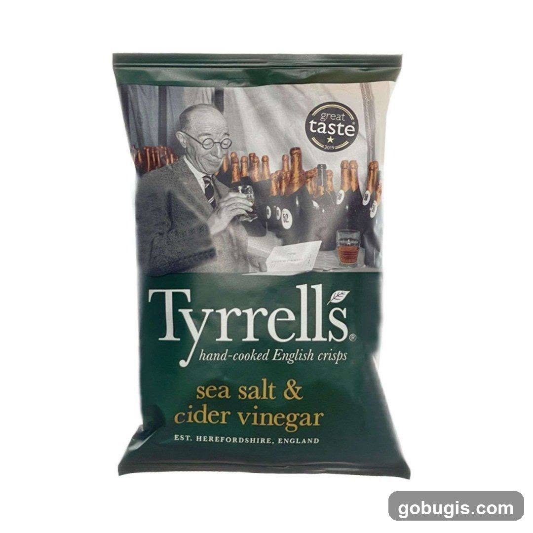Tyrrells Sea Salt & Cider Vinegar Crisps