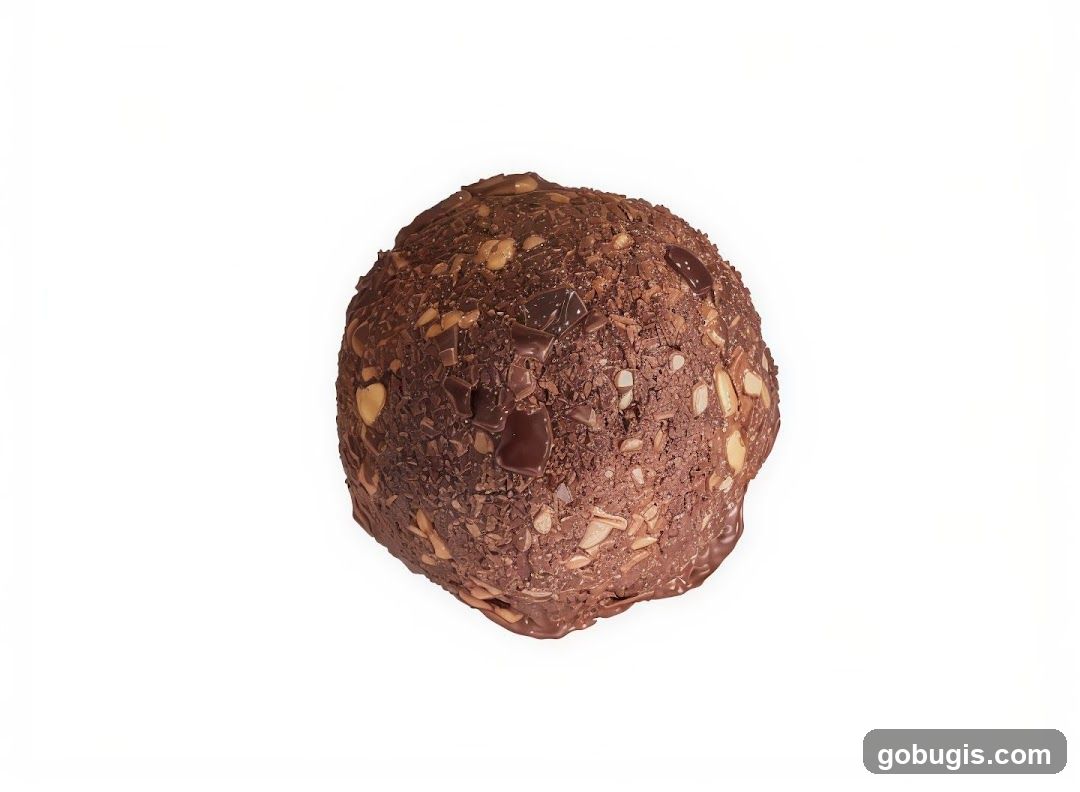 Chocolate and Nut Sphere