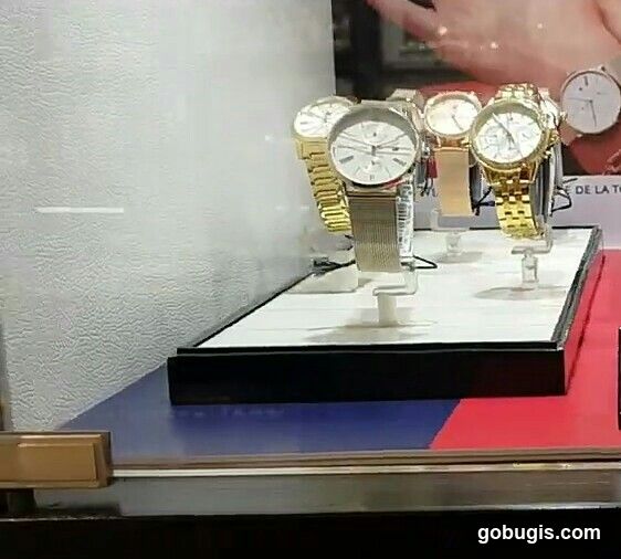 Watches on Display