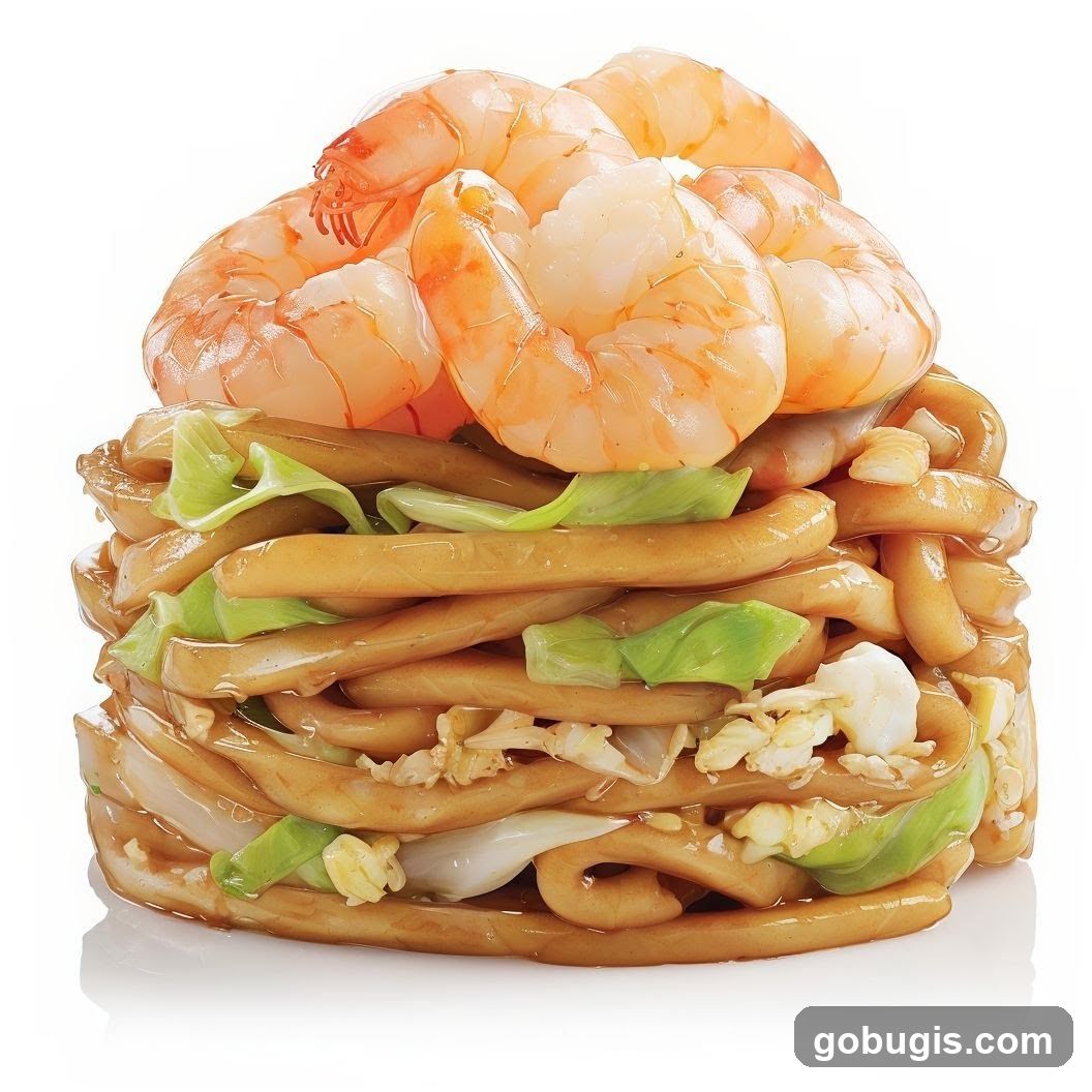 Shrimp and Noodles